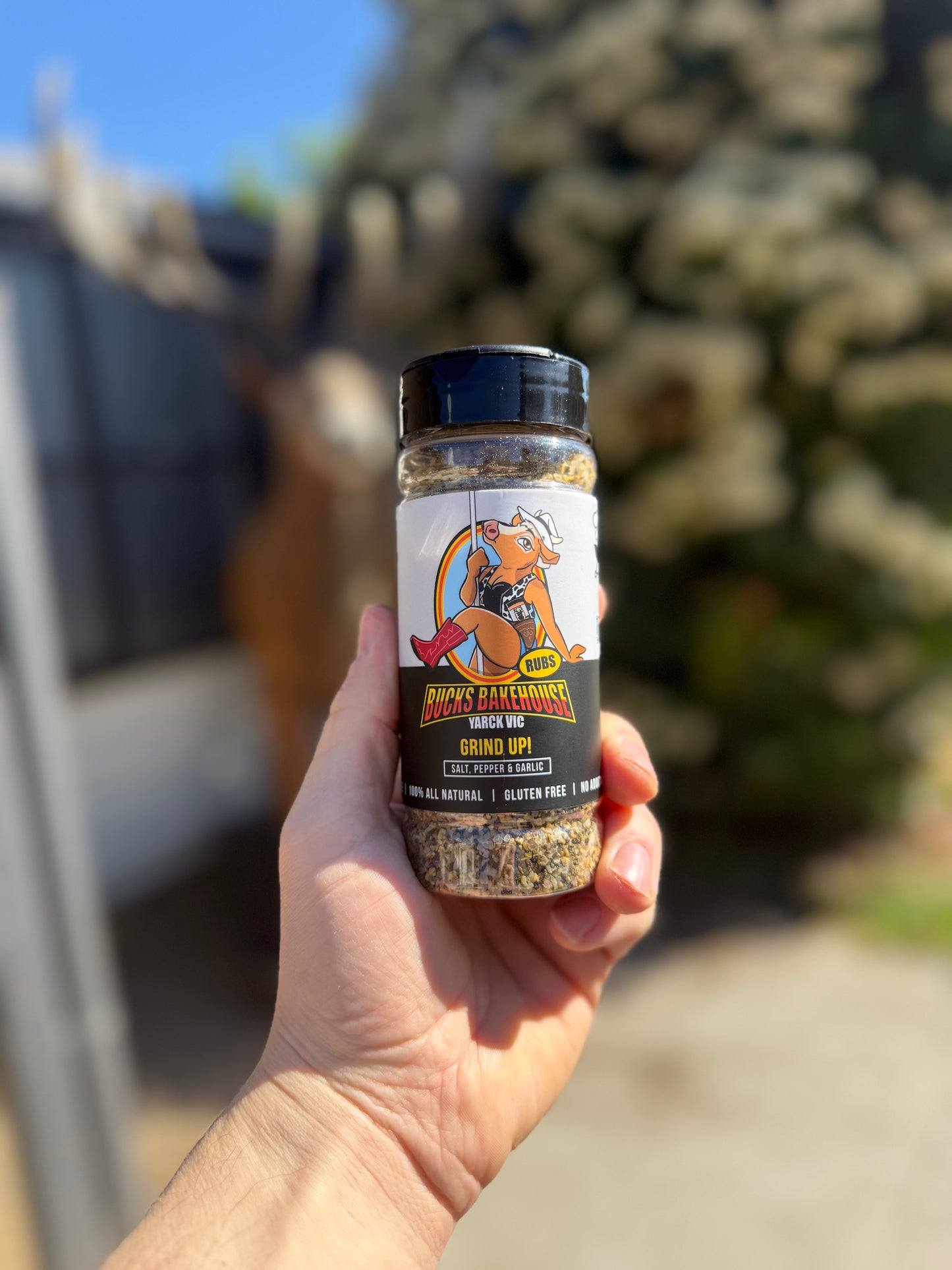 Grind Up- Salt, Pepper & Garlic Rub