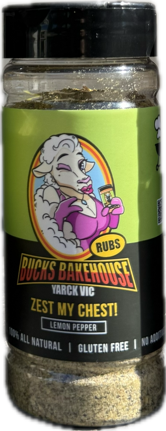 Zest my Chest - Lemon Pepper Rub